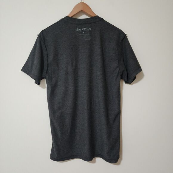 The Office TV Show Mens Graphic Dunder Mifflin Paper Company T-Shirt Grey Size M - Picture 4 of 6
